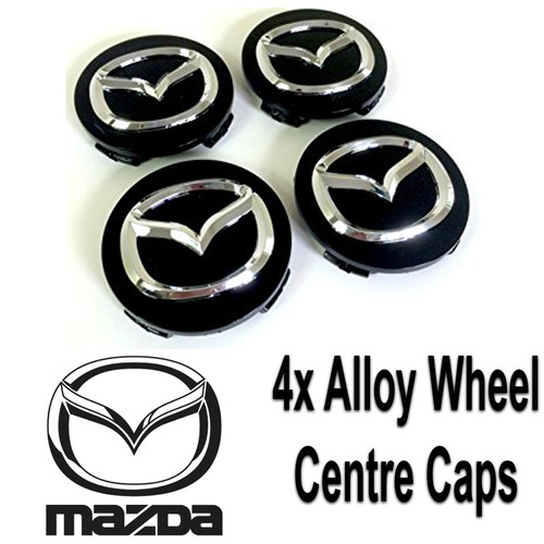 Mazda alloy wheel centre caps - mazda,